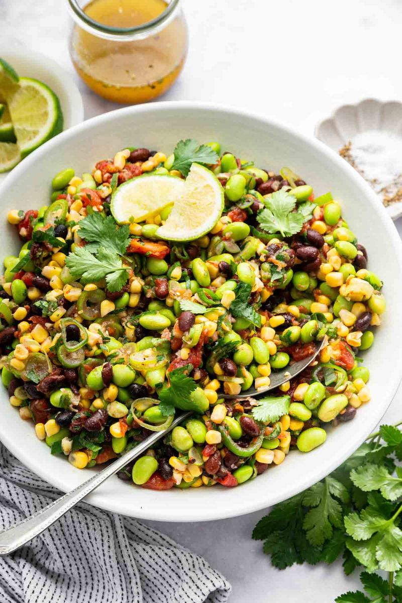 Edamame and Black Bean Salad