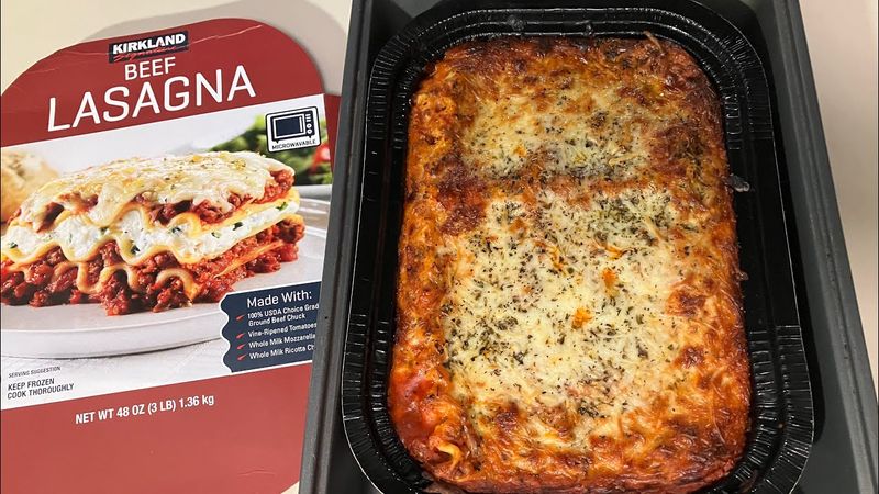 Kirkland Signature Beef Lasagna (Costco)