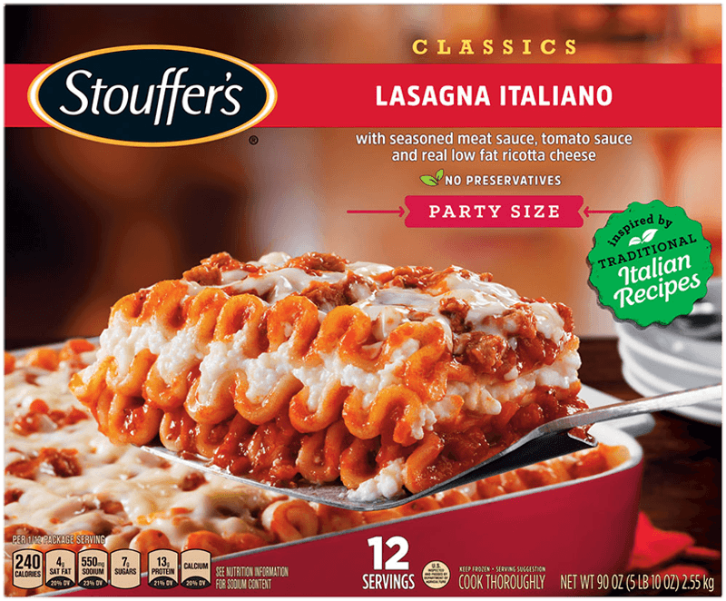Stouffer’s Lasagna Italiano