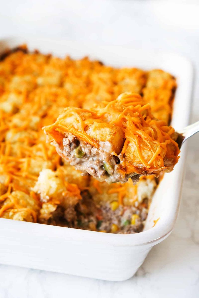 Minnesota: Tater Tot Hotdish