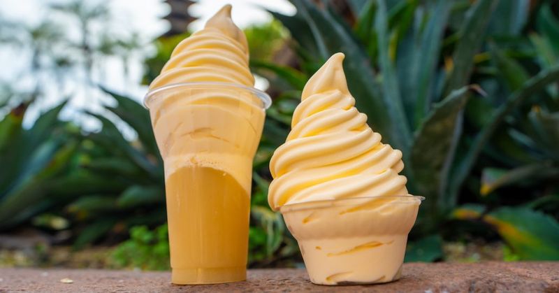 Dole Whip Float (with Pineapple Juice)