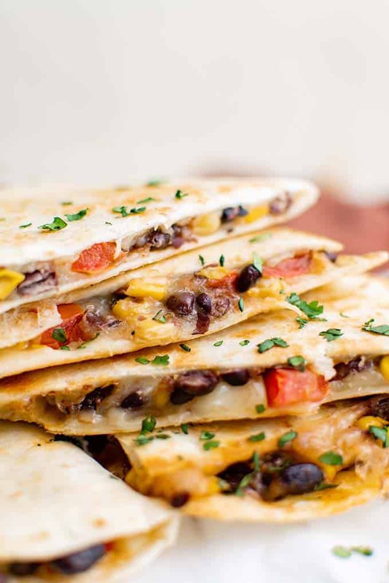 Black Bean Quesadillas