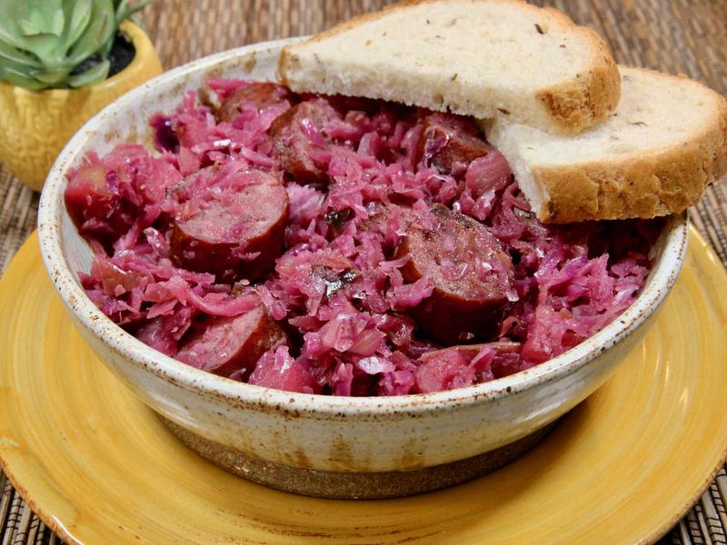 Canned Cabbage and Sausage Mixes