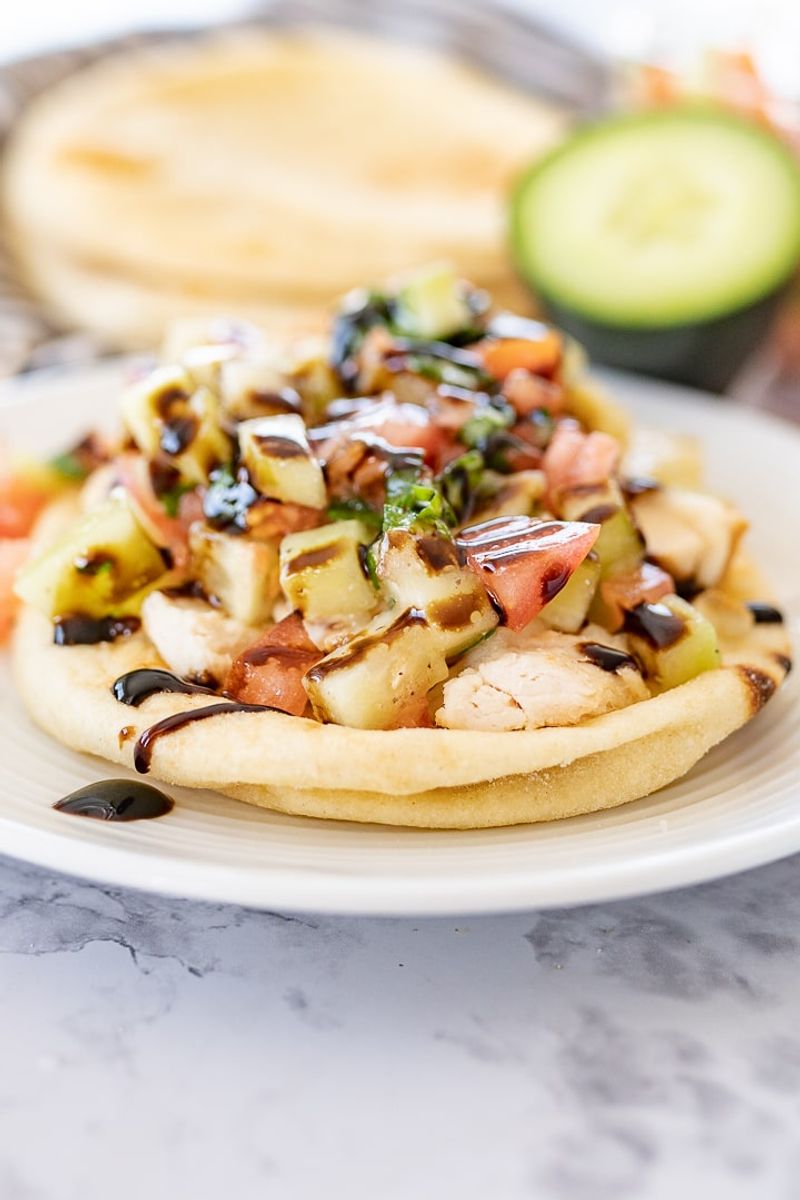 Caprese Flatbread Bites