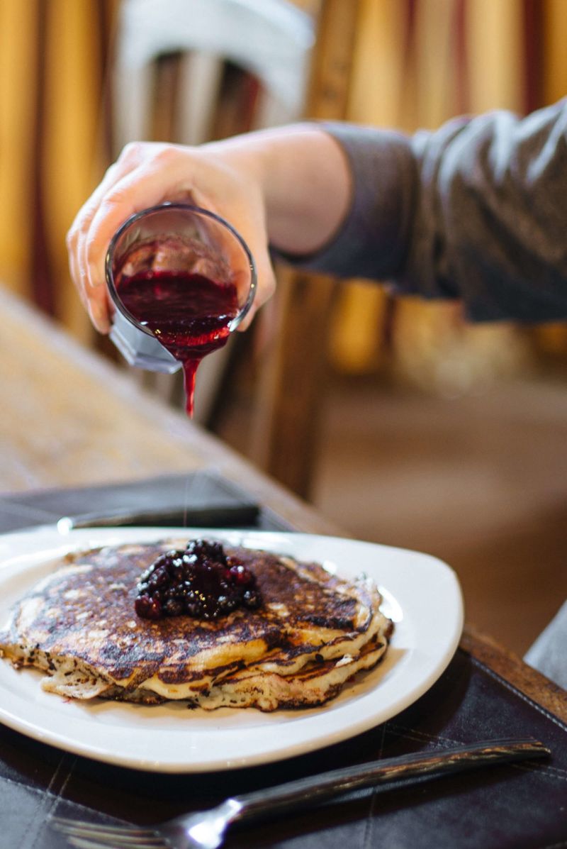 Montana: Huckleberry Pancakes