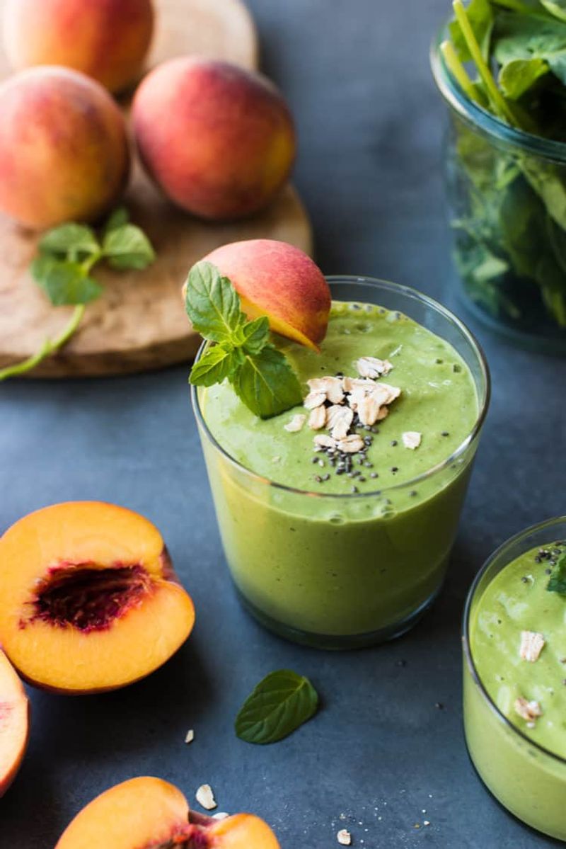 Peachy Green Smoothie