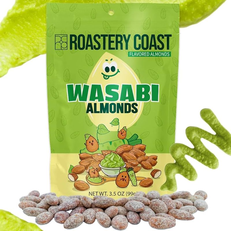 Flavored Almonds (BBQ, Wasabi, etc.)