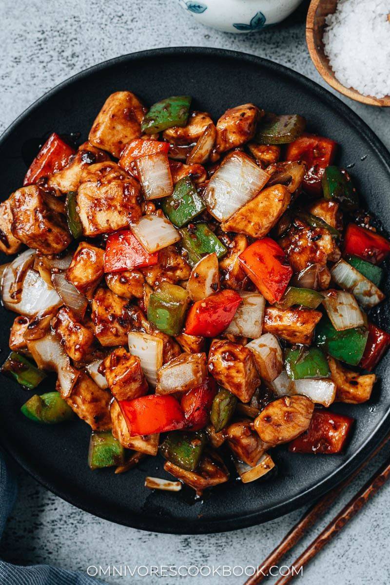 Chicken with Garlic Sauce