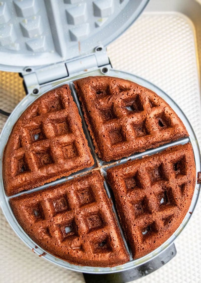 Cake Mix Waffles