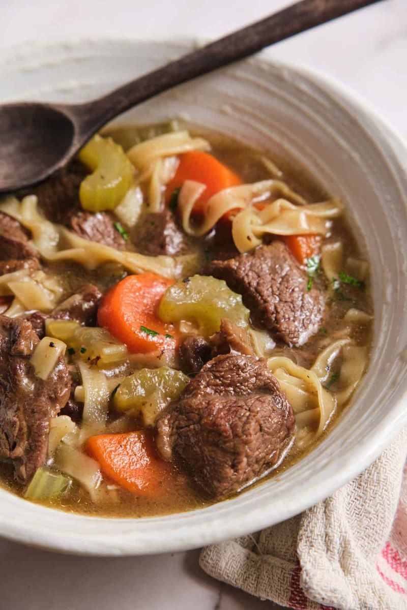 Beef & Cabbage Noodle Soup