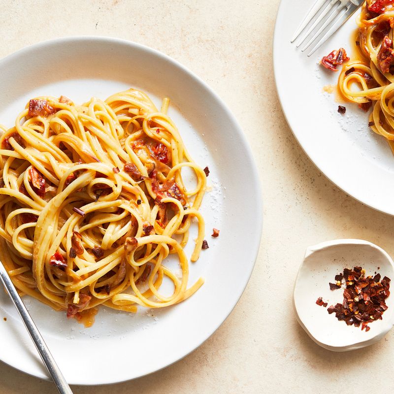 Pasta with Sun-Dried Tomatoes