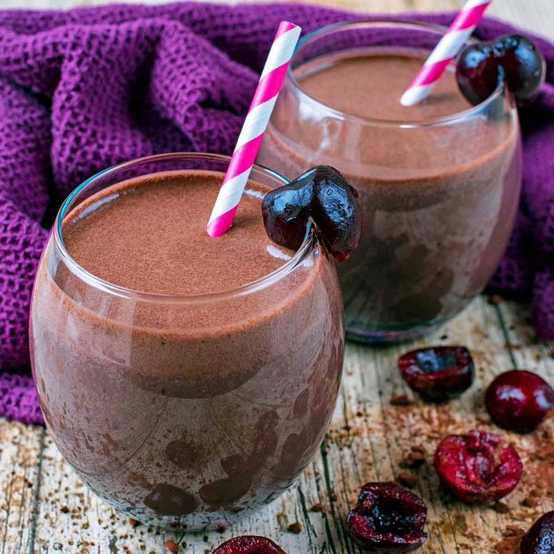 Chocolate Cherry Smoothie