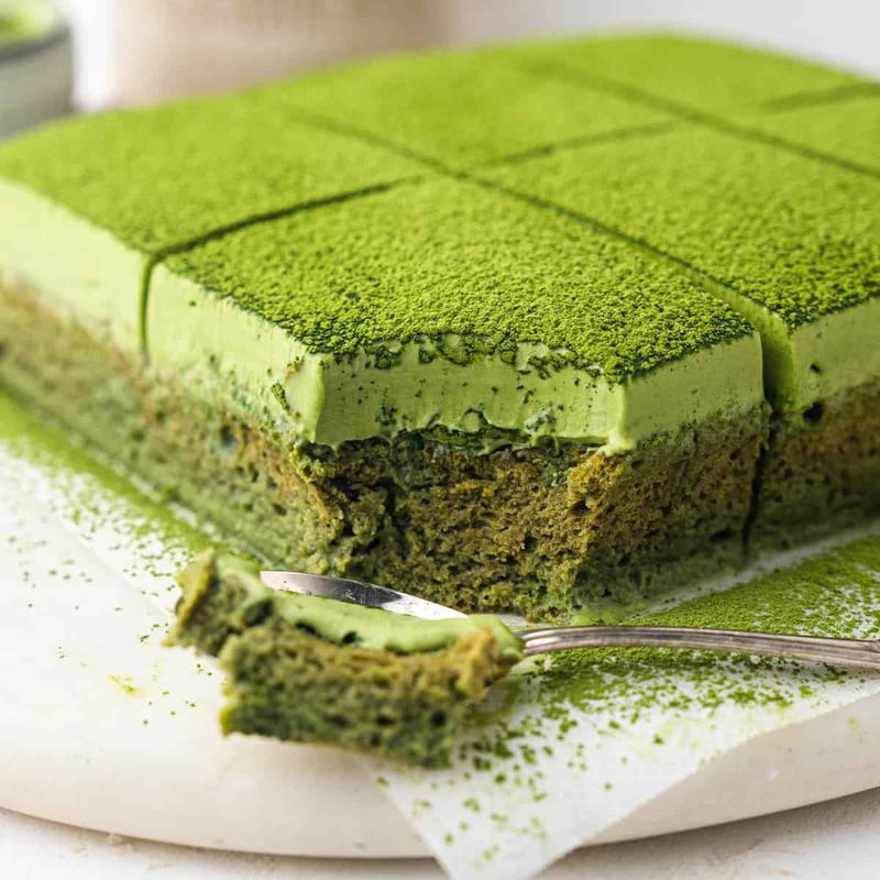 Matcha Chiffon Cake from Japan