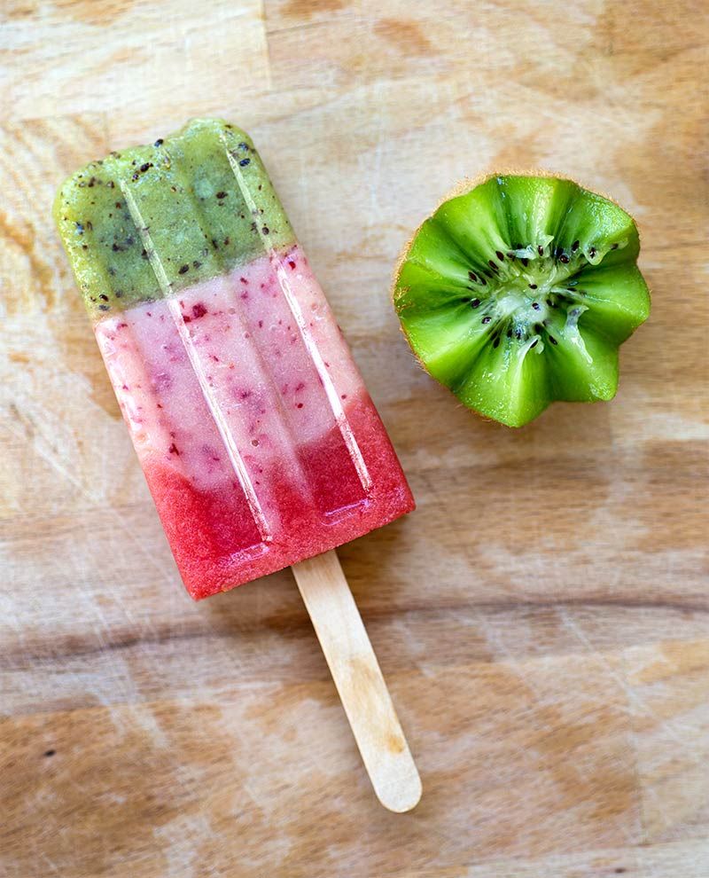 Frozen Fruit Bars or Homemade Smoothie Pops