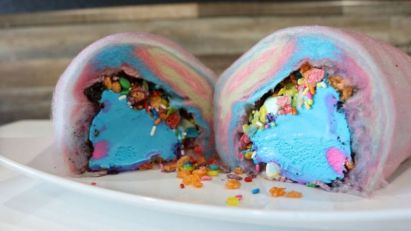 Nevada: Cotton Candy Burrito