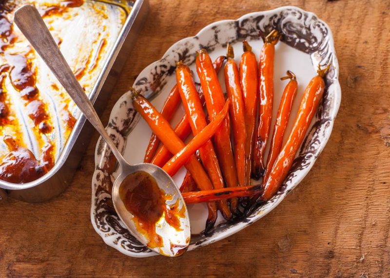 New Hampshire: Maple Glazed Carrots
