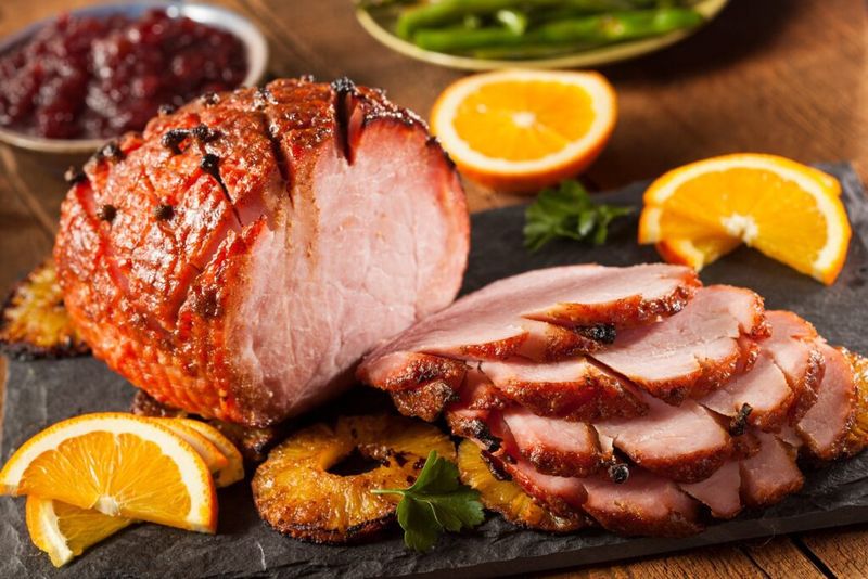 New Hampshire – Maple Glazed Baked Ham