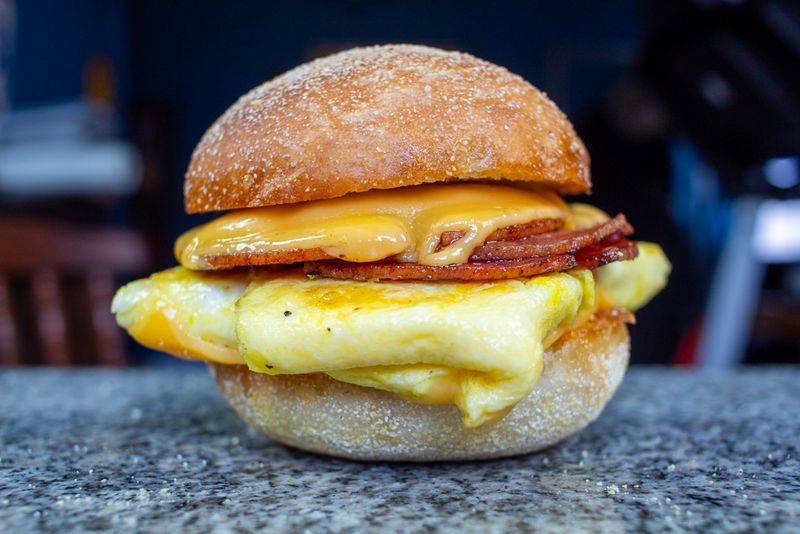 New Jersey: Pork Roll, Egg, and Cheese Sandwich
