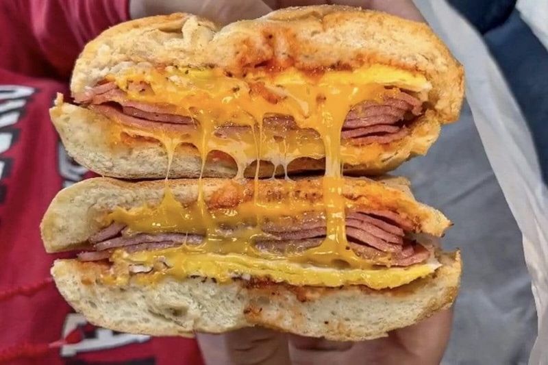 New Jersey: Taylor Ham (Pork Roll) Egg & Cheese