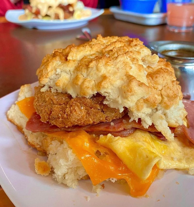 North Carolina: Country Ham Biscuits