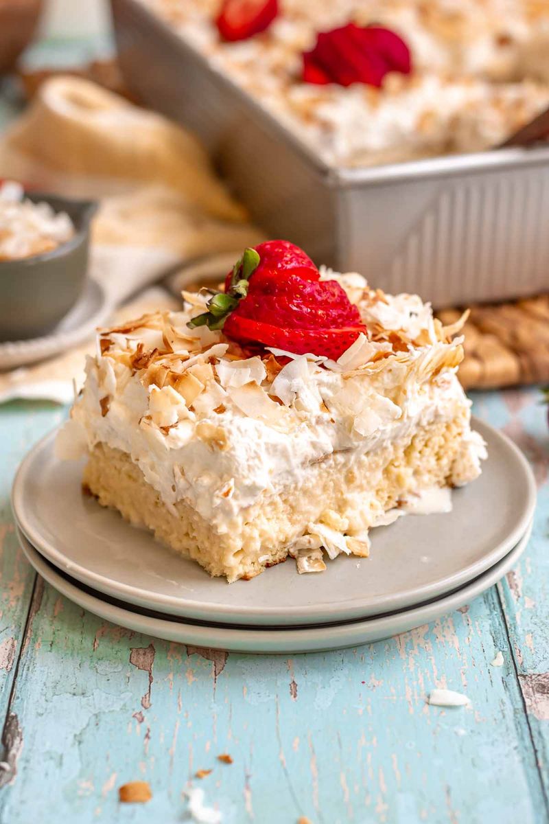 Coconut Tres Leches Cake