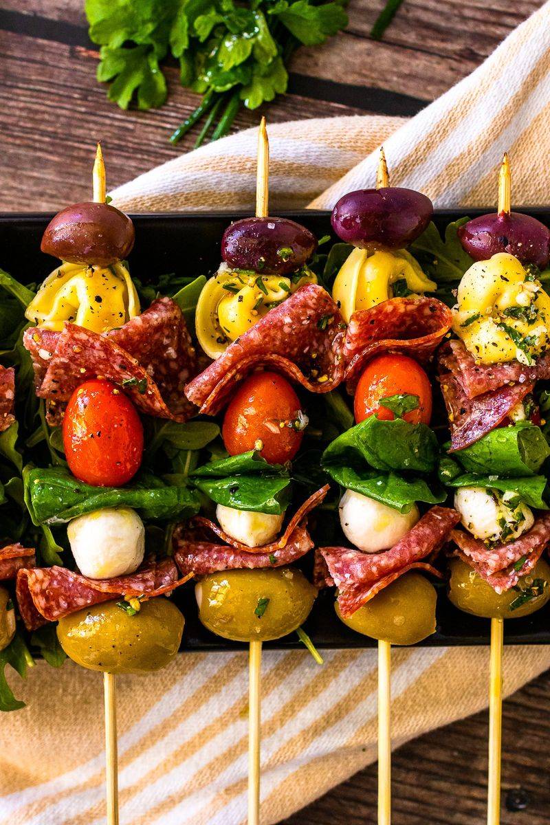 Italian Antipasto Skewers