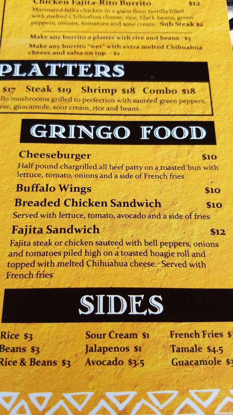 The Menu Is Way Too Americanized