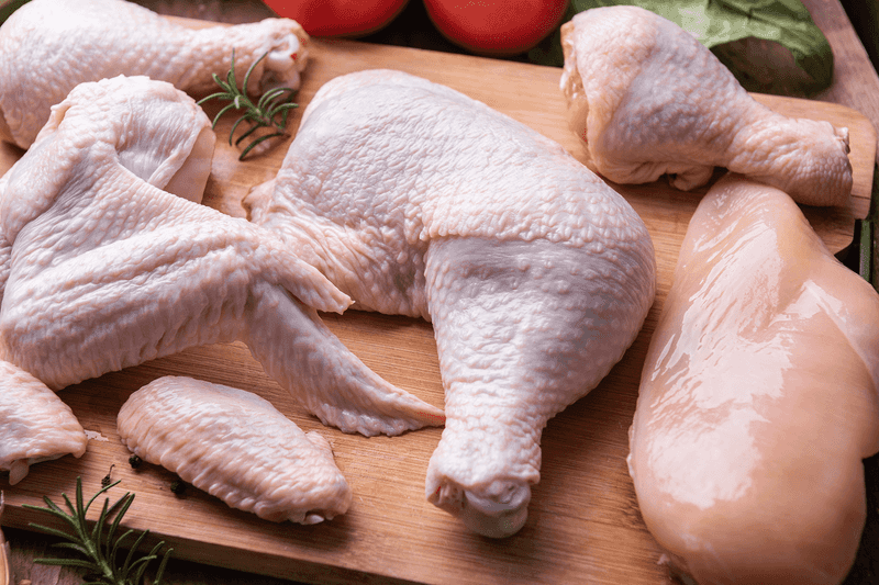 Using Cold Chicken Straight from the Fridge