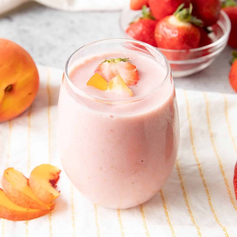 Strawberry Peach Smoothie
