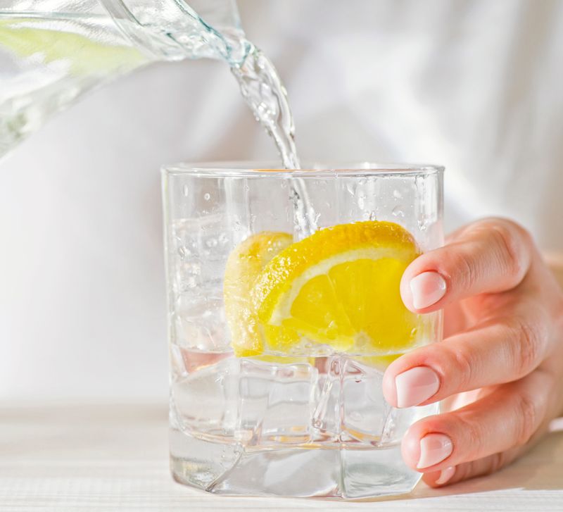 Herbal Teas and Water with Citrus
