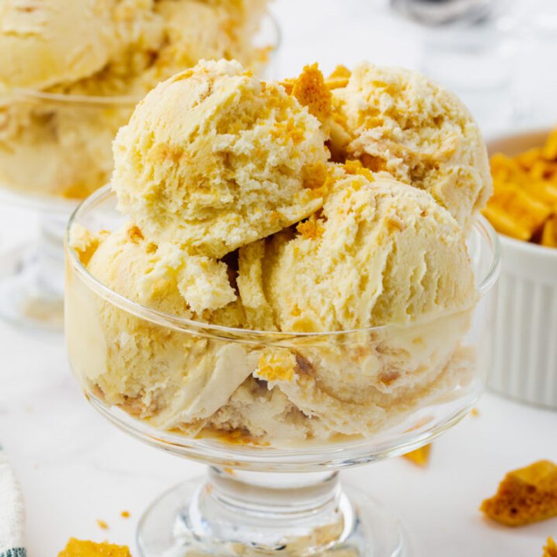 Hokey Pokey Ice Cream from New Zealand