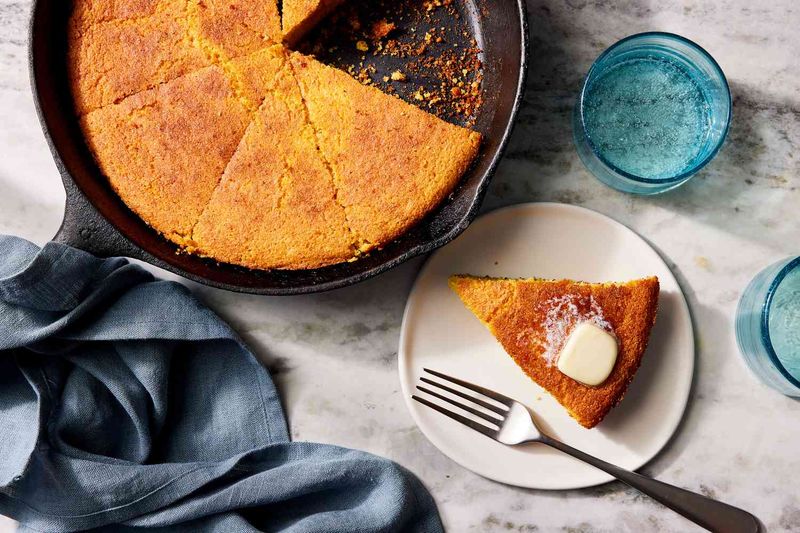 Cornbread (In a Cast Iron Skillet)