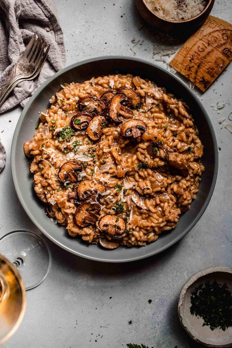 Oregon – Wild Mushroom Risotto