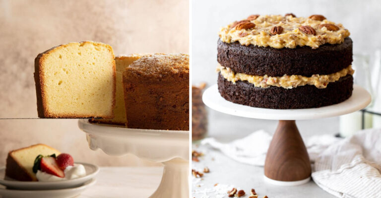 Old-Fashioned Pound Cake Meets German Chocolate And It’s Divine