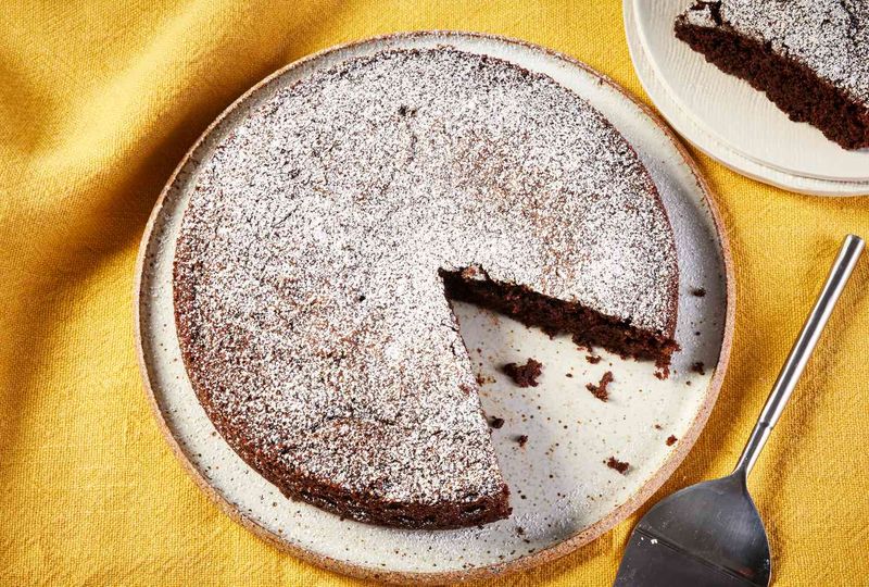 Boxed Chocolate Cake Made Without Enhancers