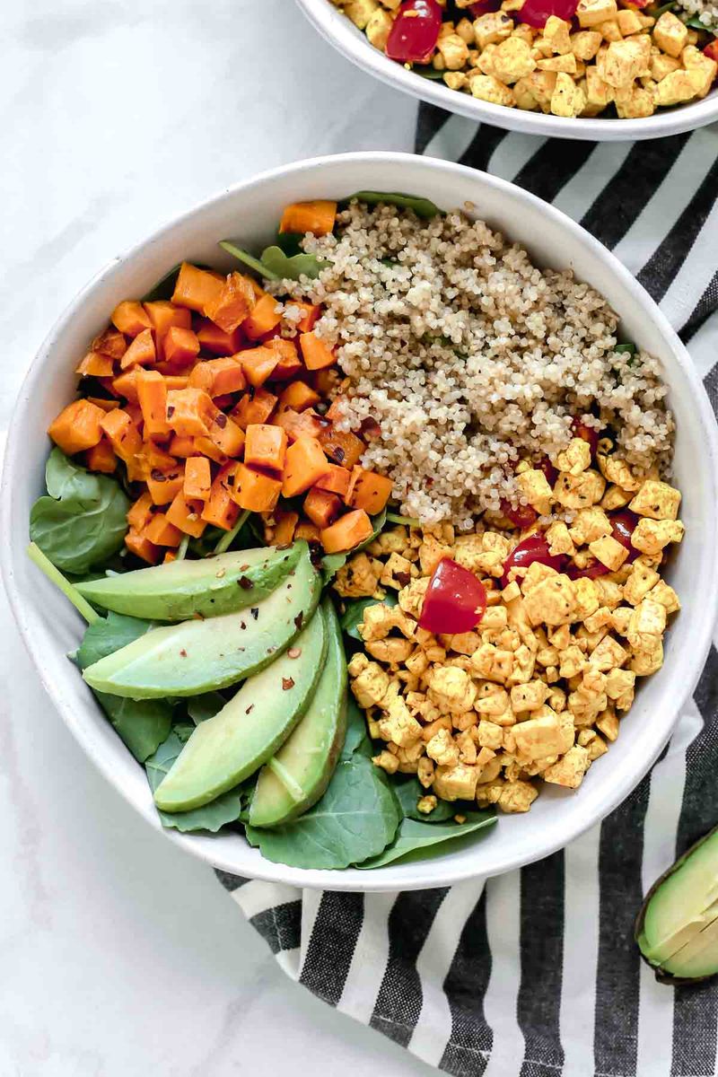 Vegan Breakfast Tofu Scramble