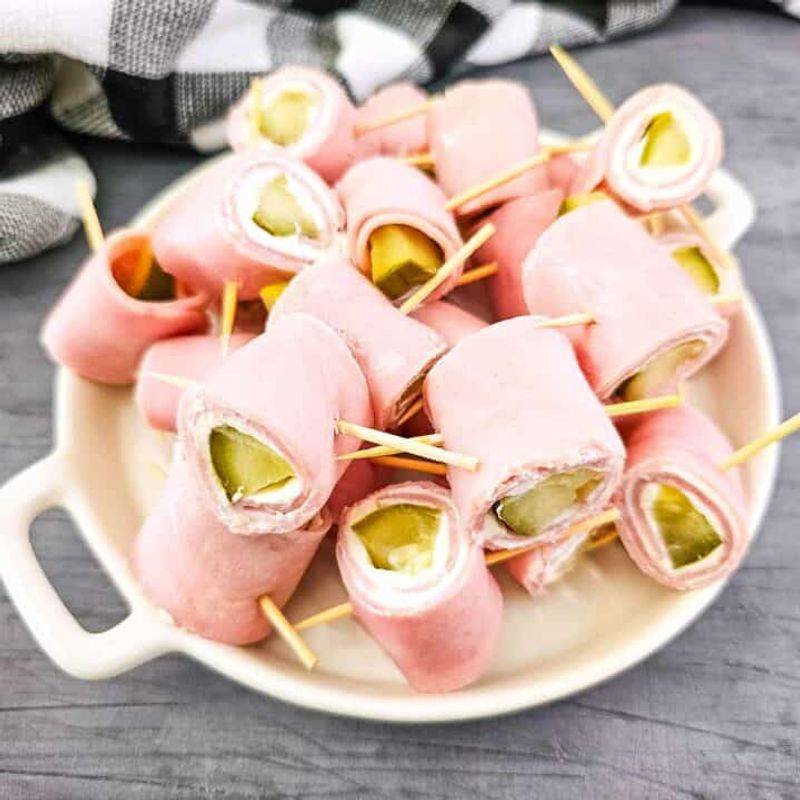 Ham & Cream Cheese Roll-Ups