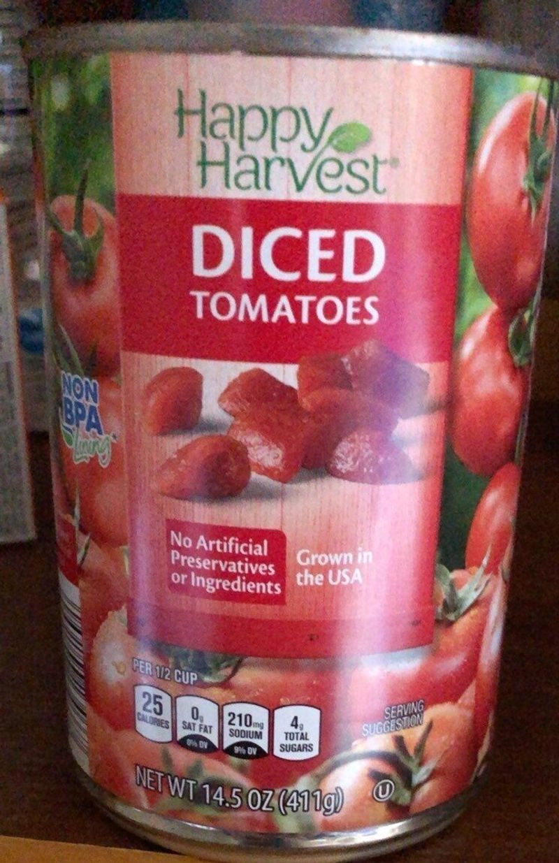 Diced Tomatoes (Happy Harvest)