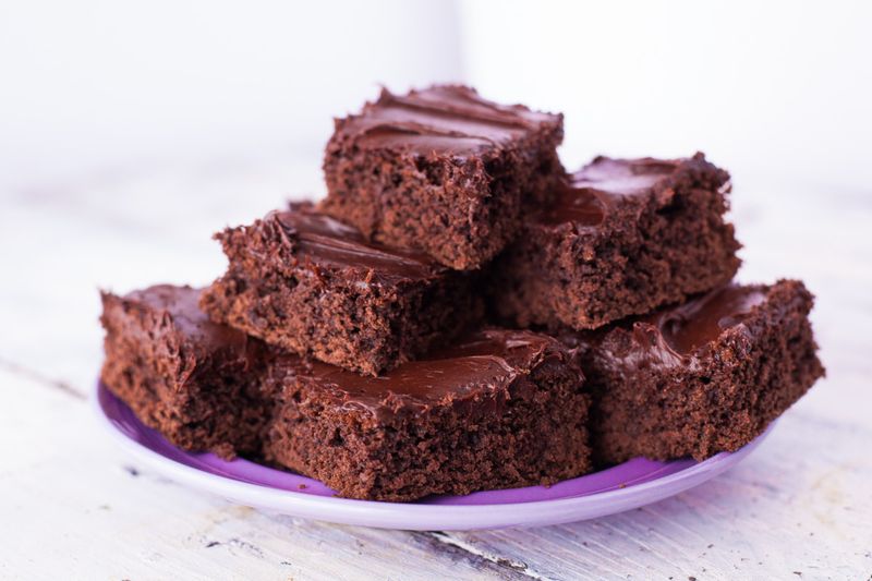 Plain Cake-Mix Brownies