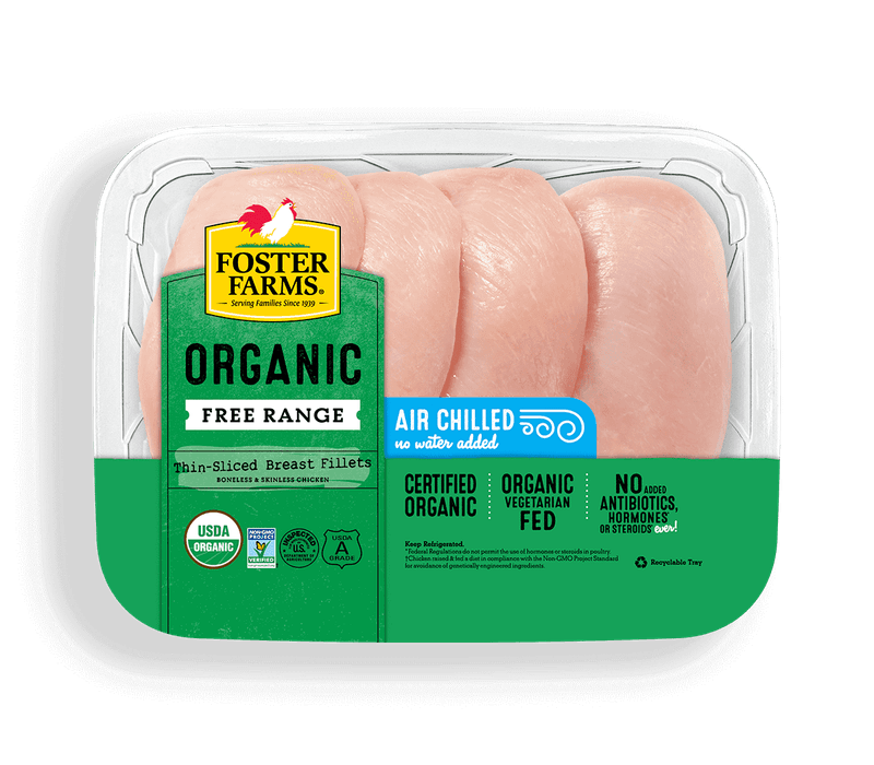 Organic Chicken Breast (Pre-Packaged)