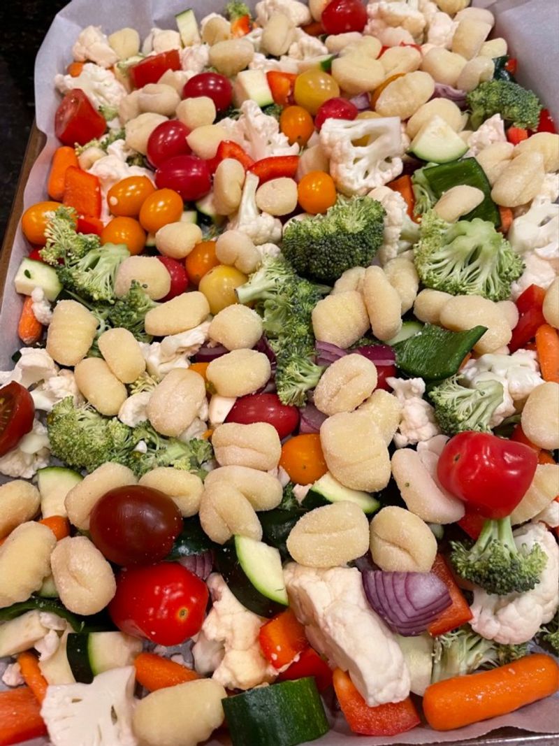 Sheet Pan Gnocchi with Veggies