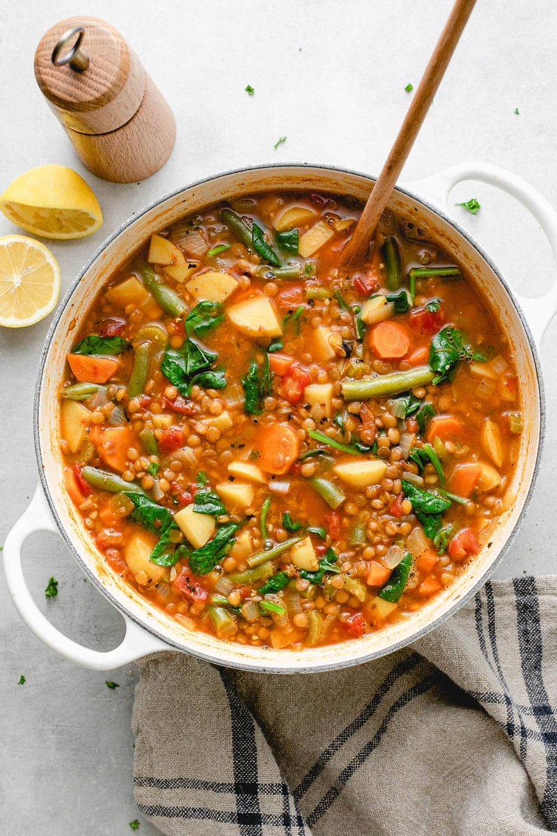 Lentil and Veggie Soup