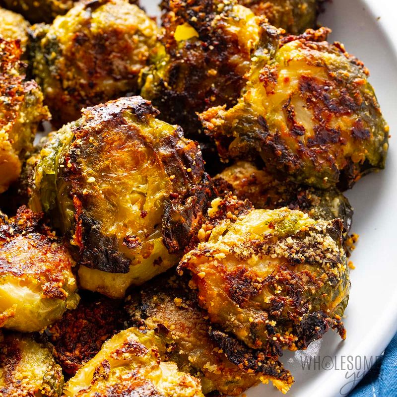 Smashed Brussels Sprouts