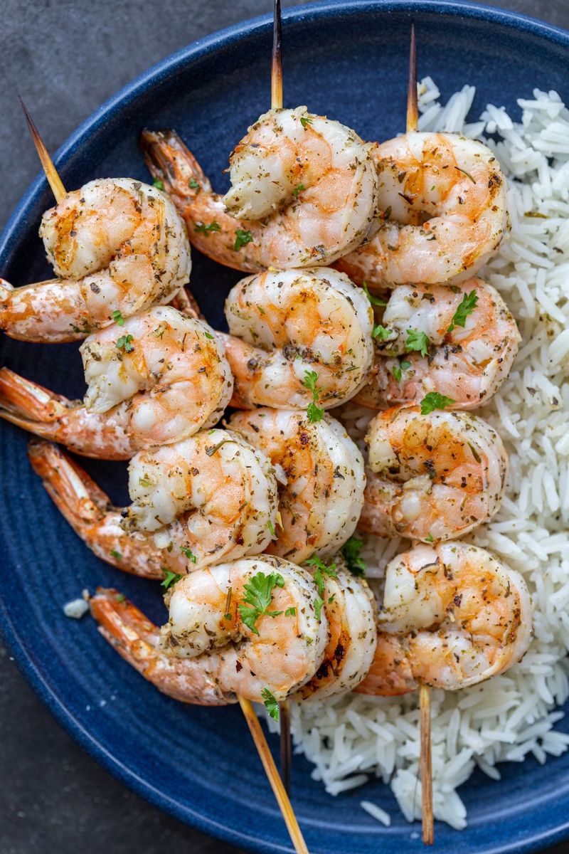 Legal Sea Foods’ Grilled Shrimp Skewers
