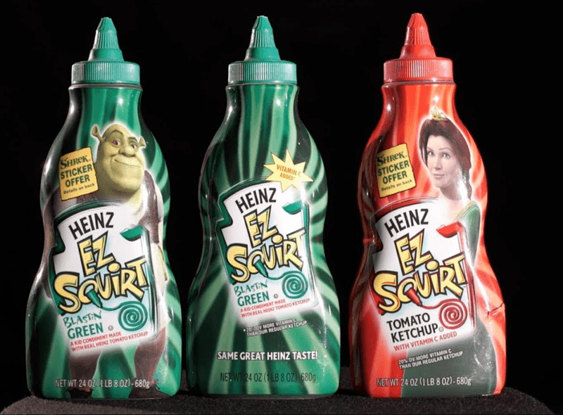 Heinz EZ Squirt Colored Ketchup