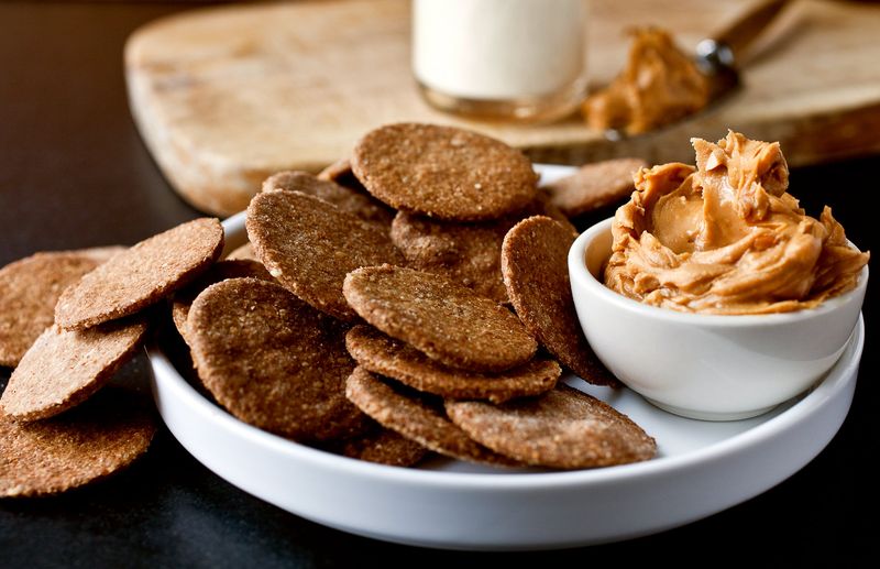 Simple Whole-Grain Crackers