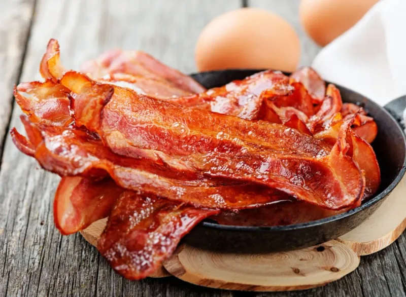 Greasy Breakfast Meats (like sausage or bacon)