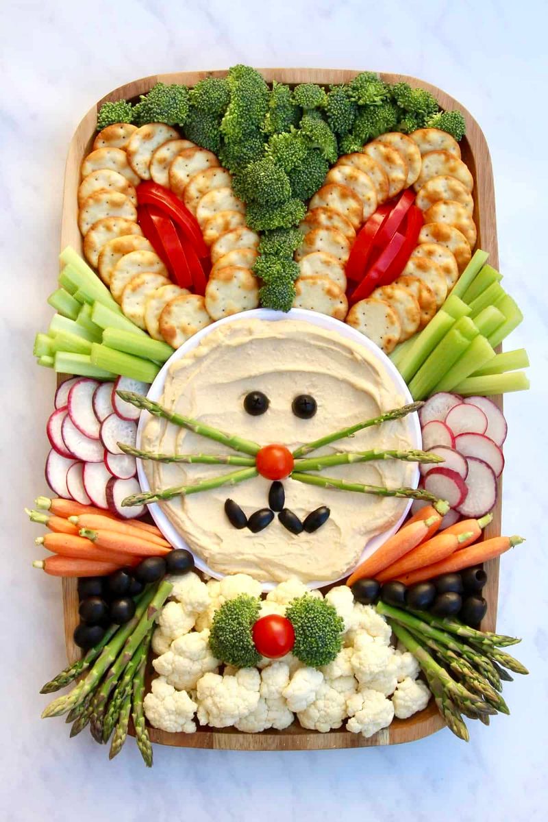 Easter Bunny Veggie Tray