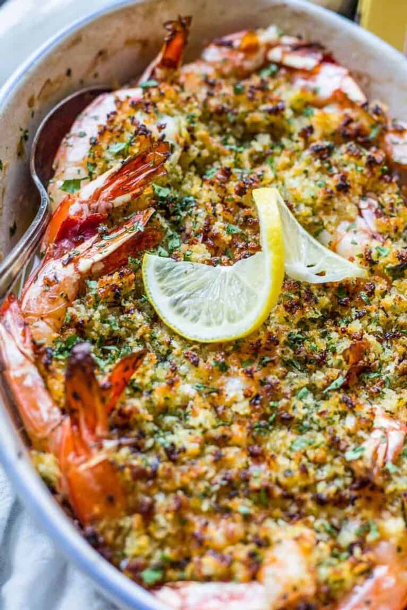 Baked Shrimp Scampi