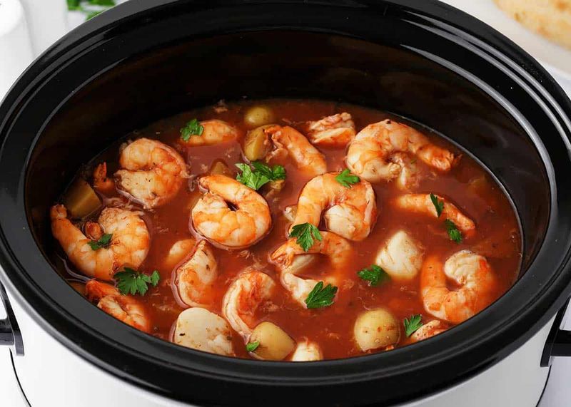 Crockpot Shrimp or Fish Dishes